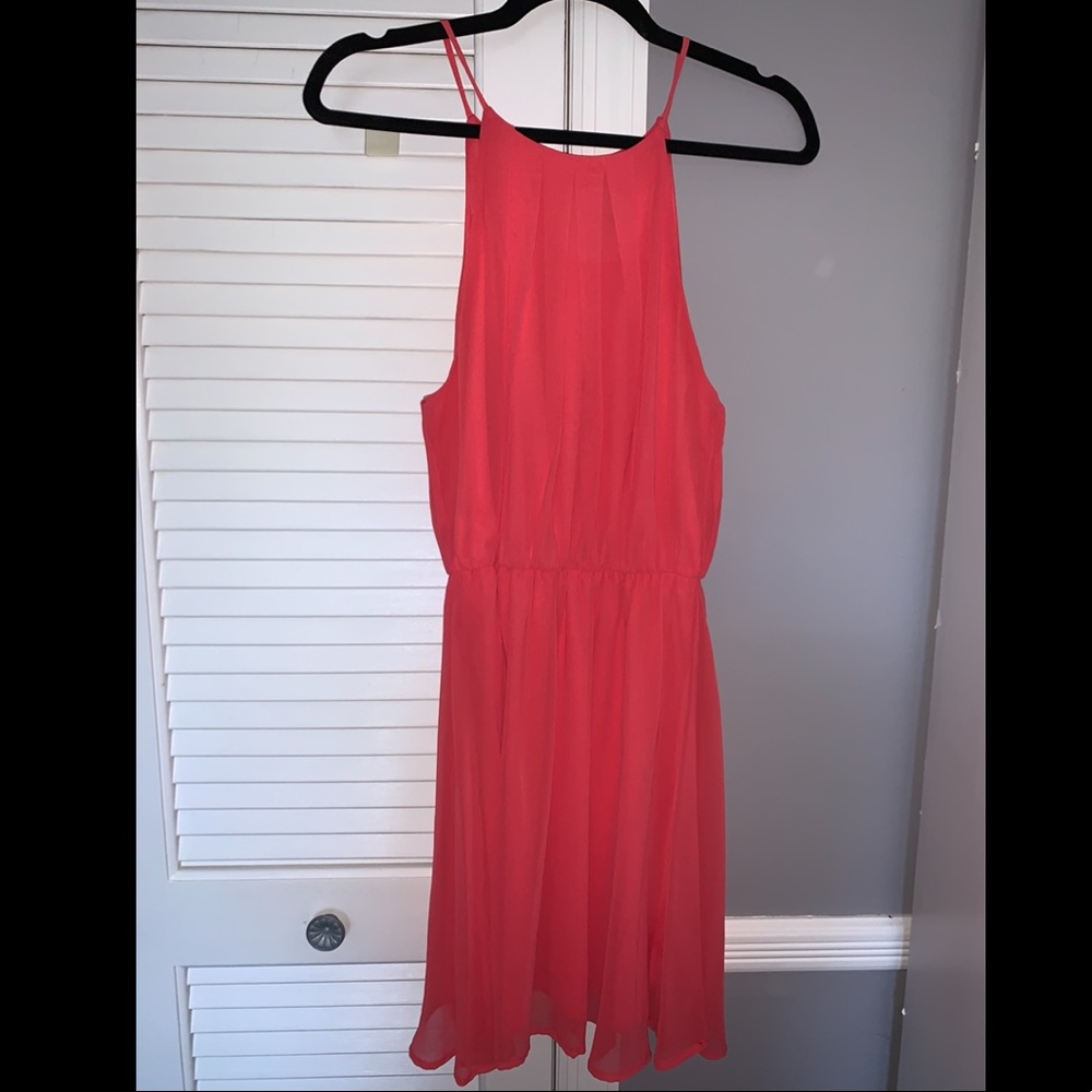 Coral Pink Dress